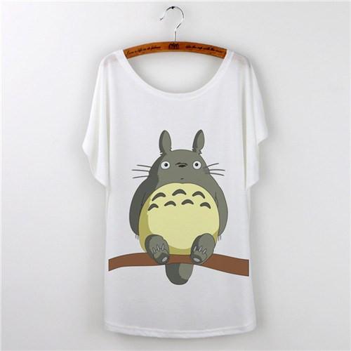 Cute Totoro Print T Shirts For Women 14 Styles - ghibli.store