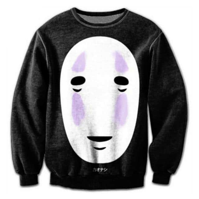 no face sweater