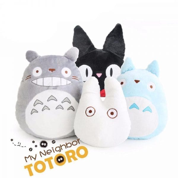 My Neighbor Totoro & KiKi’s Delivery Service Jiji Plush Stuffed Pillow Ghibli Store ghibli.store