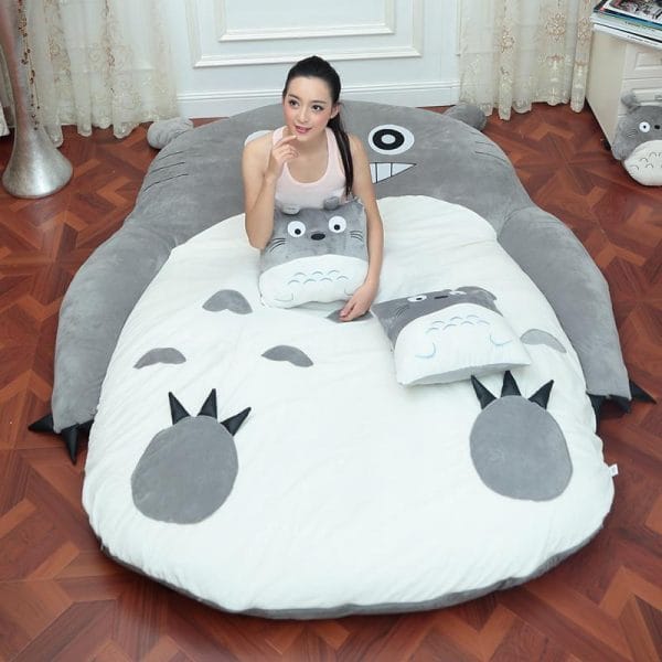 Totoro Plush Single And Double Bed