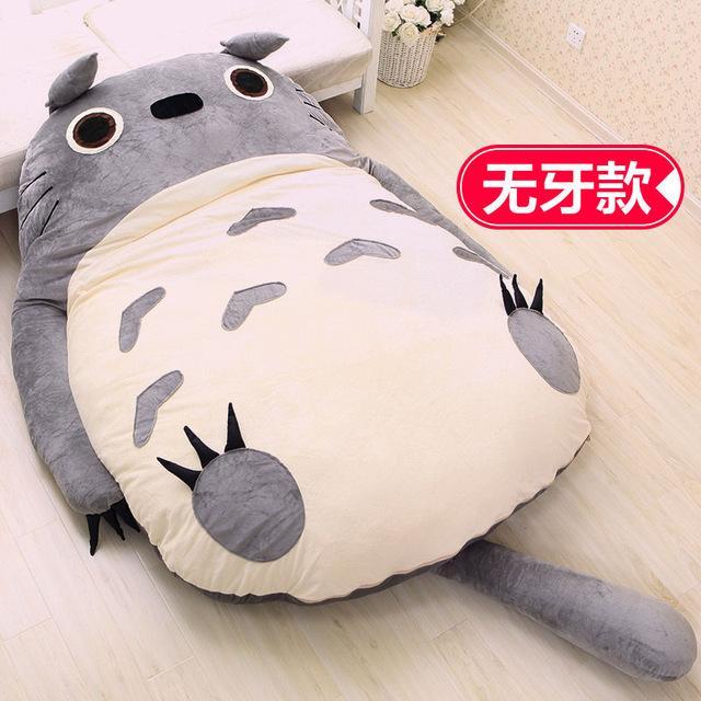 Totoro Plush Single And Double Bed