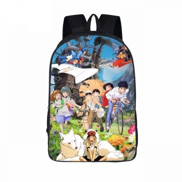 Studio Ghibli Printing Backpack 16 Styles - ghibli.store