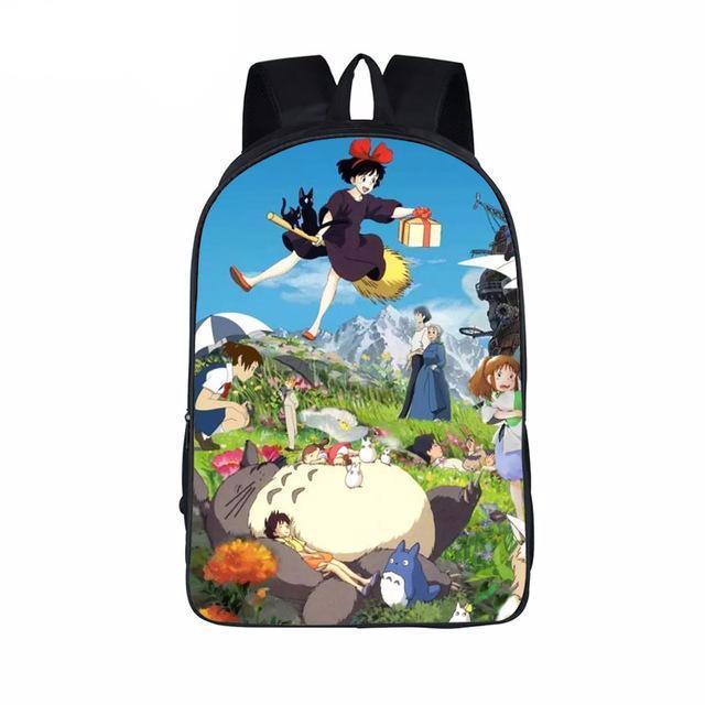 Studio Ghibli Printing Backpack 16 Styles - ghibli.store