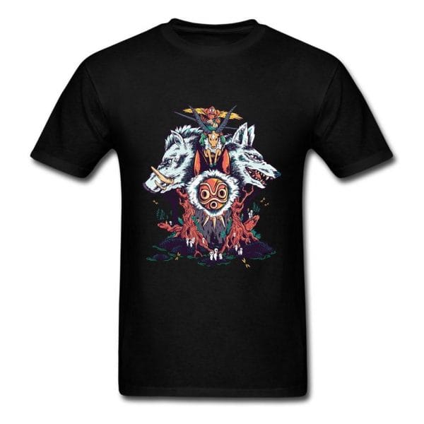 Princess Mononoke Forest Spirit Shishigami T shirt Ghibli Store ghibli.store