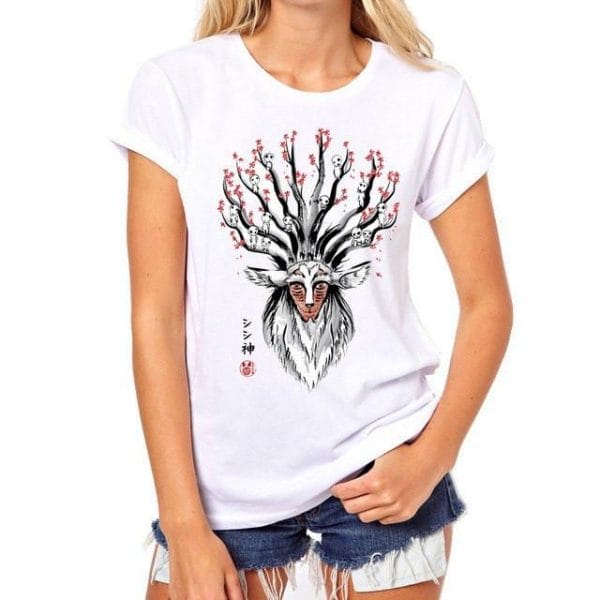 Princess Mononoke Forest Spirit Shishigami T shirt - ghibli.store