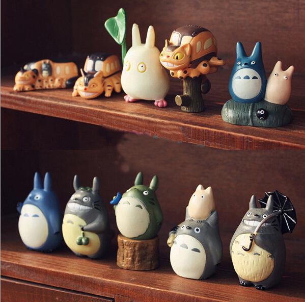 My Neighbor Totoro Mini Figures 10pcs/set - ghibli.store