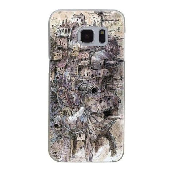 Howl's Moving Castle Transparent Hard Cover For Samsung - ghibli.store