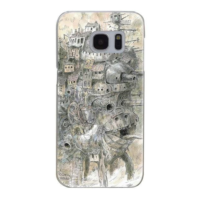 Howl's Moving Castle Transparent Hard Cover For Samsung - ghibli.store