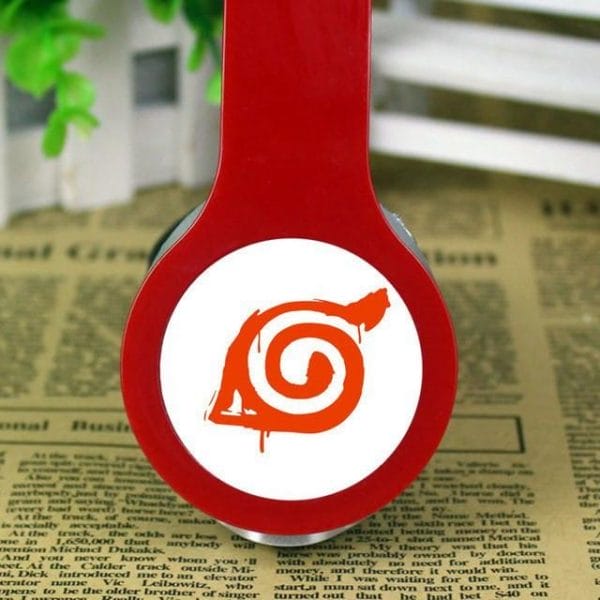 Naruto Leaf Foldable Headphone - ghibli.store