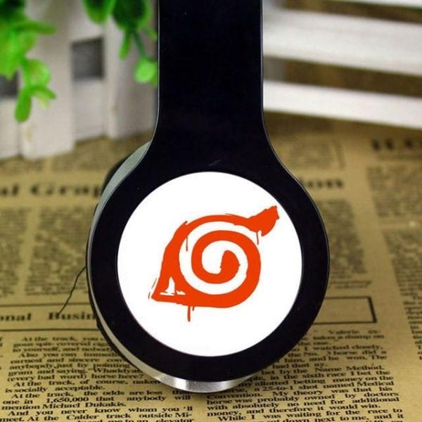 Naruto Leaf Foldable Headphone - ghibli.store