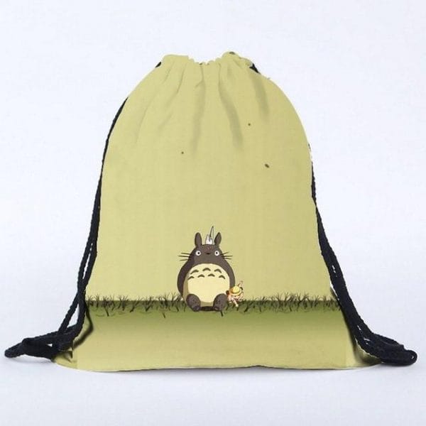 My Neighbor Totoro Drawstring Canvas Backpack 8 Styles - ghibli.store