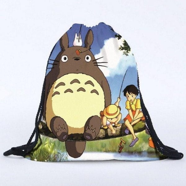 My Neighbor Totoro Drawstring Canvas Backpack 8 Styles Ghibli Store ghibli.store