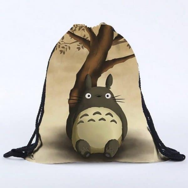 My Neighbor Totoro Drawstring Canvas Backpack 8 Styles Ghibli Store ghibli.store