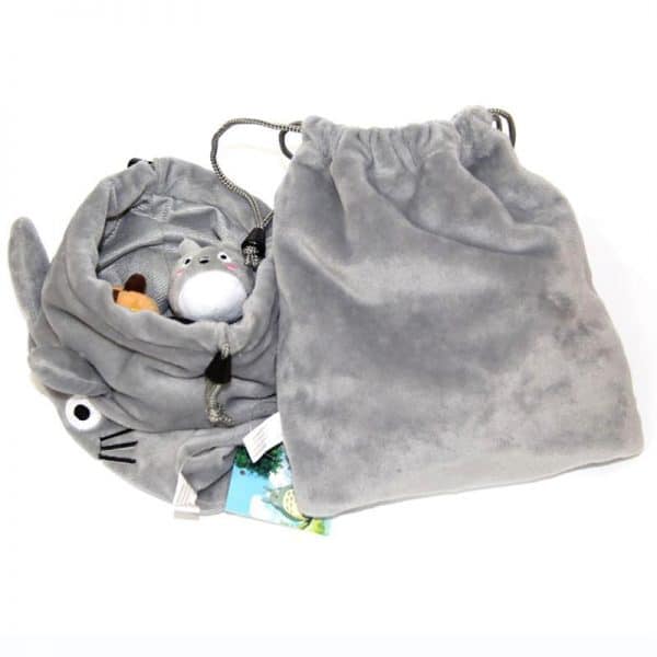 Totoro Drawstring Bag 22x20cm Ghibli Store ghibli.store