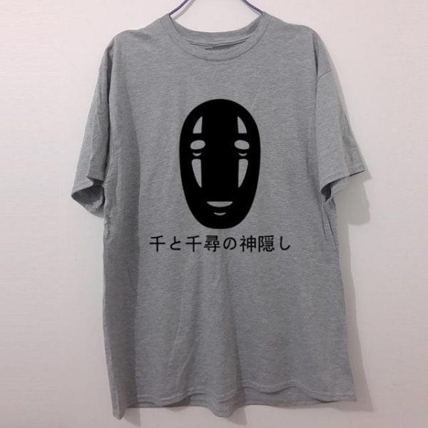 Spirited Away No Face Kaonashi Harajuku T Shirt Ghibli Store ghibli.store