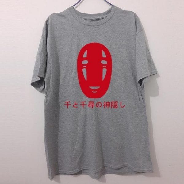 Spirited Away No Face Kaonashi Harajuku T Shirt Ghibli Store ghibli.store