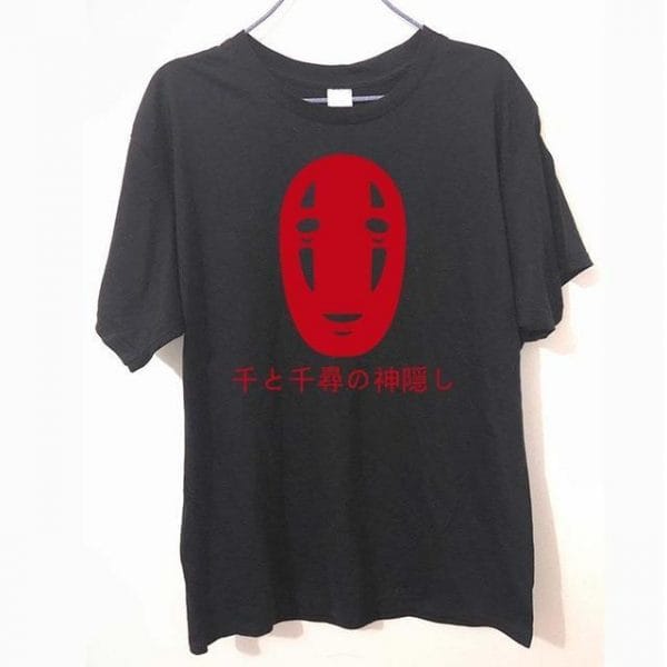 Spirited Away No Face Kaonashi Harajuku T Shirt Ghibli Store ghibli.store