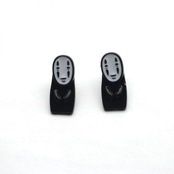 Spirited Away No Face Kaonashi Earrings Ghibli Store ghibli.store