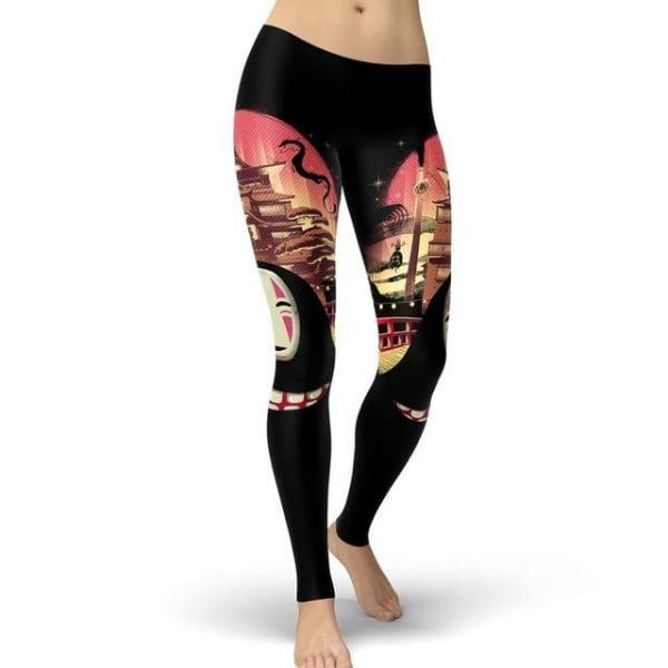 Studio Ghibli Characters Women Legging Ghibli Store ghibli.store