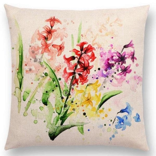 Studio Ghibli Watercolor Throw Pillow Cover Ghibli Store ghibli.store