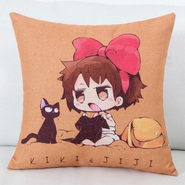 Studio Ghibli Characters Throw Pillow Cover Ghibli Store ghibli.store