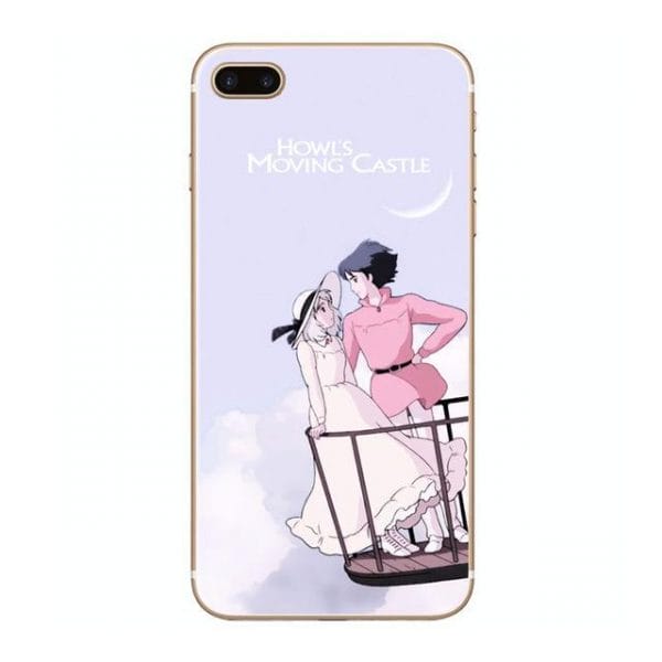 Howls Moving Castle Transparent Cover For iPhone Ghibli Store ghibli.store