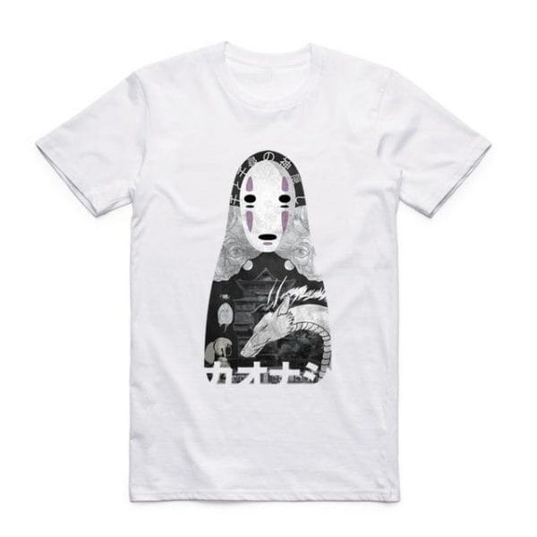 Spirited Away Kaonashi T shirt - ghibli.store