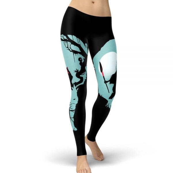 Princess Mononoke Leggings Style 8 Ghibli Store ghibli.store