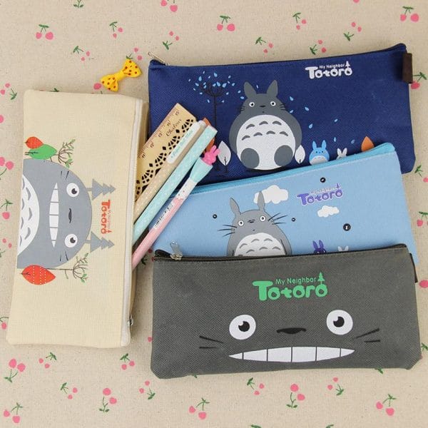 My Neighbor Totoro Cute Fabric Pen Bag Ghibli Store ghibli.store