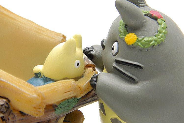 Studio Ghibli My Neighbor Totoro: Totoro Push Car 5cm - ghibli.store