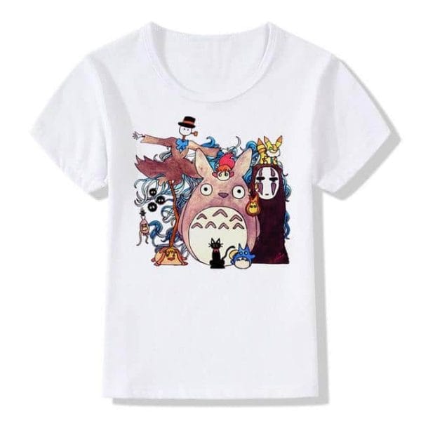 Studio Ghibli Characters Kid T shirt Ghibli Store ghibli.store