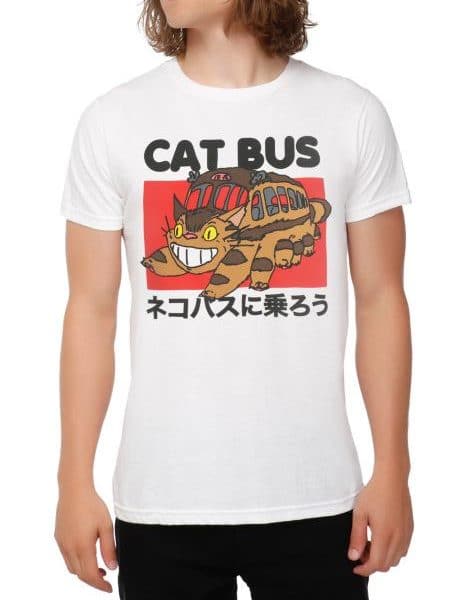 My Neighbor Totoro Cat Bus T shirt Ghibli Store ghibli.store