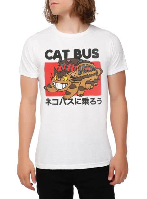 My Neighbor Totoro Cat Bus T shirt - ghibli.store