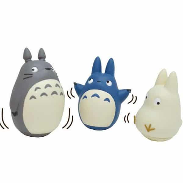3PCS/Set Cartoon Totoros Roly-poly Large Figure Toys Studio Ghibli Miyazaki  Hayao Figurines Collection Models for Baby Kids Gift