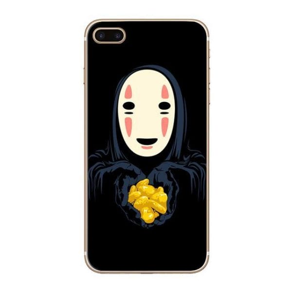 Spirited Away No Face Kaonashi Hard Phone Case For Apple iPhone - ghibli.store