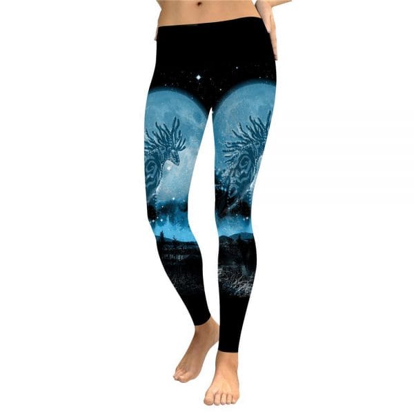 Princess Mononoke Forest Spirit Legging Ghibli Store ghibli.store