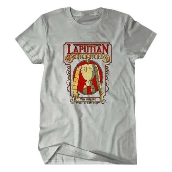 Laputa: Castle in the Sky Robot T shirt Ghibli Store ghibli.store