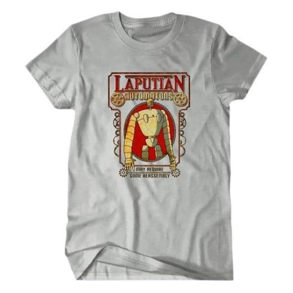 Laputa: Castle in the Sky Robot T shirt - ghibli.store