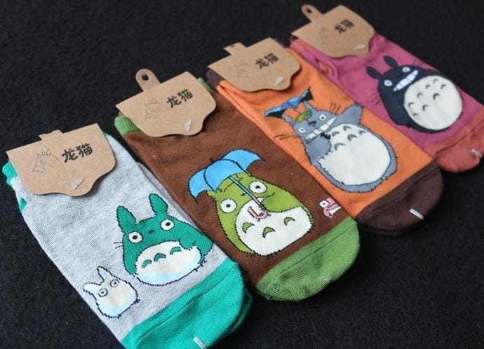 My Neighbor Totoro Summer Socks 4 Styles - ghibli.store