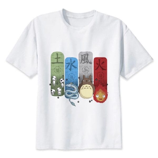 Ghibli Elemental T shirt Ghibli Store ghibli.store