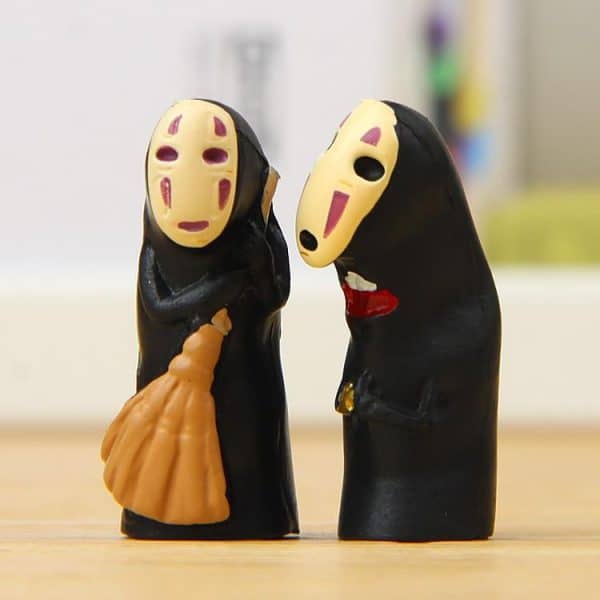 Kaonashi No Face Spirited Away Mini PVC Decoration Toy 4Pcs/lot Ghibli Store ghibli.store