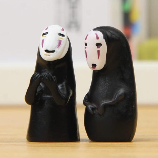 Kaonashi No Face Spirited Away Mini PVC Decoration Toy 4Pcs/lot Ghibli Store ghibli.store