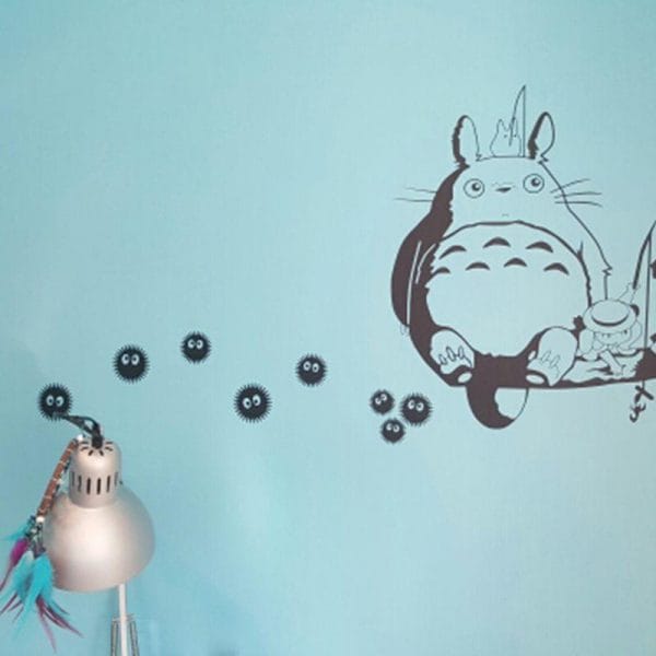 My Neighbor Totoro Soot Sprites Wall Art Stickers - ghibli.store