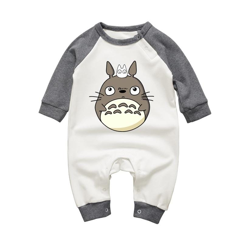 My Neighbor Totoro Onesies Long Sleeve for Baby - ghibli.store