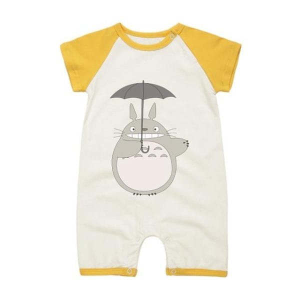 My Neighbor Totoro Onesies Short Sleeve for Baby 5 Colors - ghibli.store