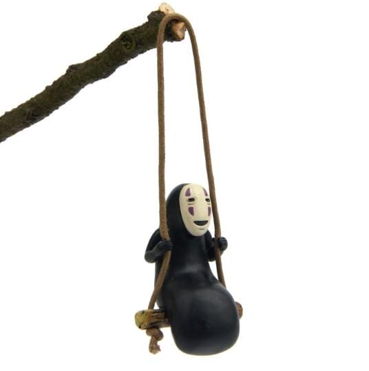 No-Face (Kaonashi) on a swing, A model of No-Face (Kaonashi…