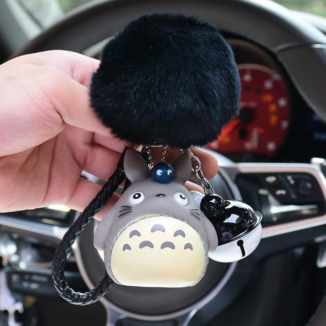 My Neighbor Totoro Fur Ball Keychain - ghibli.store