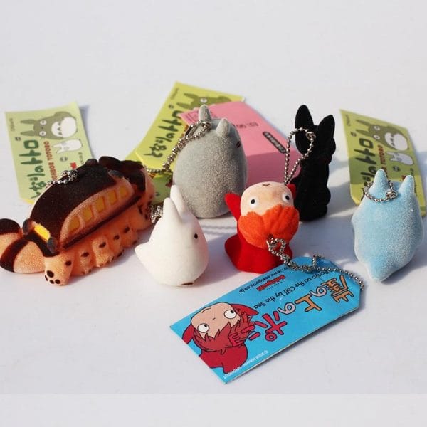 Ghibli Studio Cutest Characters Keychains 6pcs/lot Ghibli Store ghibli.store