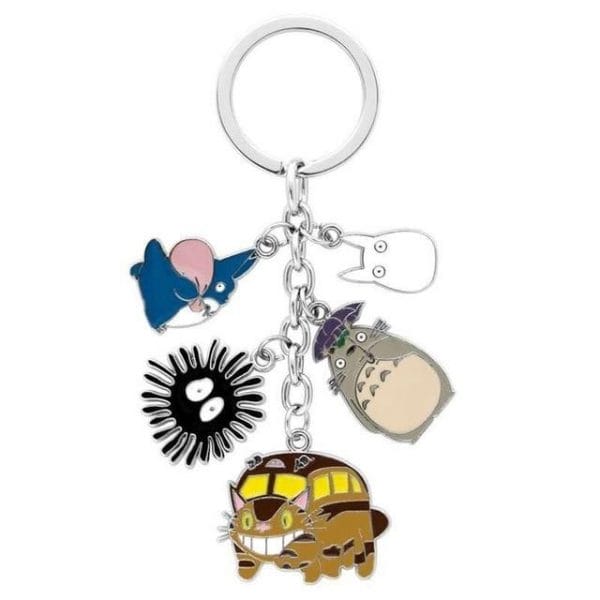 My Neighbor Totoro Metal Keychain Ghibli Store ghibli.store