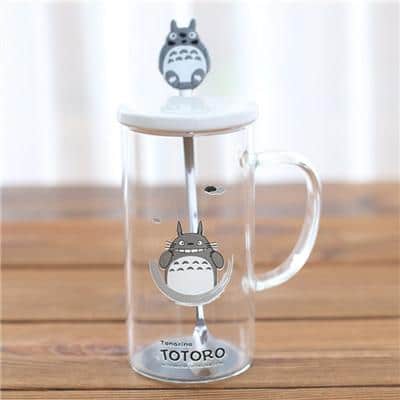 My Neighbor Totoro Lovely Mug With Stainless Steel Spoon - ghibli.store